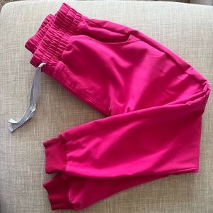 FIGS Hot Pink Jogger Scrub Pant